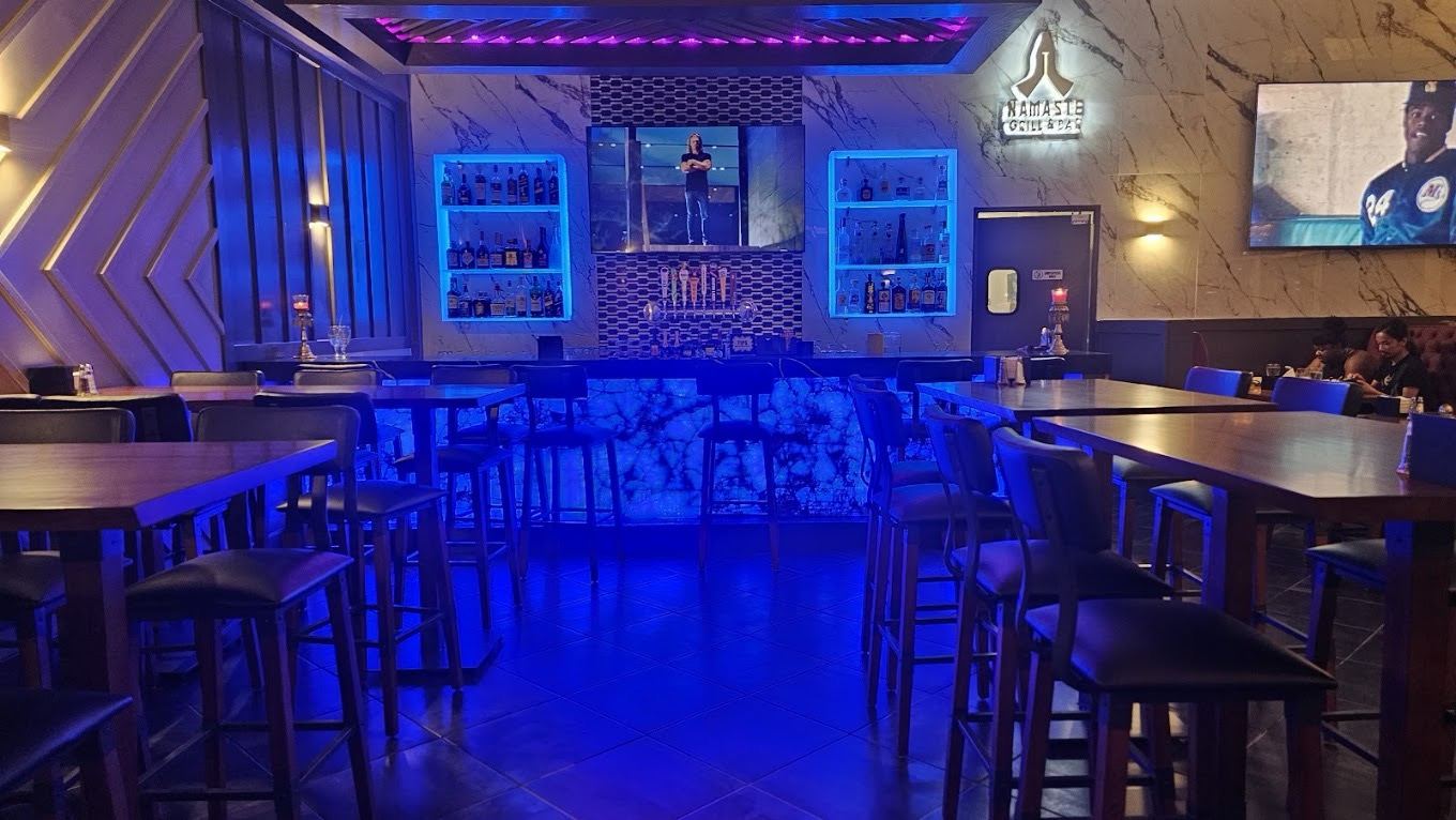Namaste Grill & Bar, Fort Worth interior